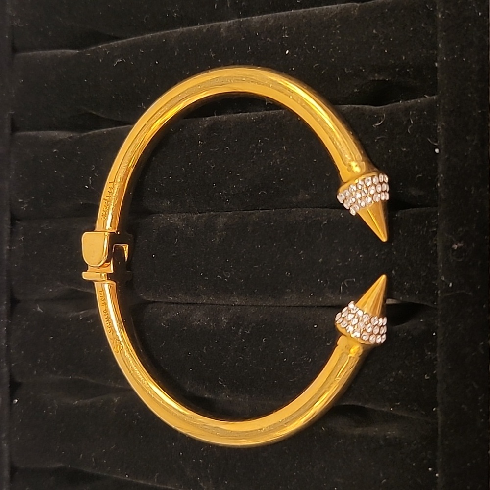 Vita Fede Mini Titan Crystal Bracelet Clear Crystals Unisex New